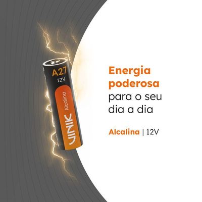 Bateria Alcalina A27 C-5 12v - Vb27b5