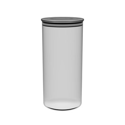 Pote para Mantimento Le em Vidro Borosilicato Hermético com Tampa Inox 1,4L