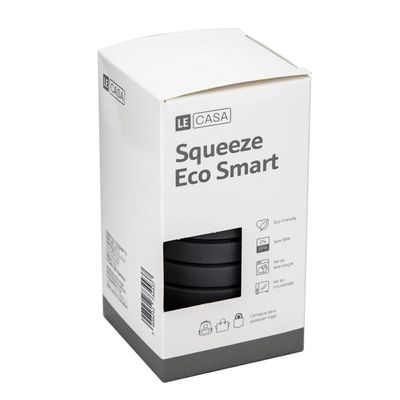 Squeeze Silicone Le Ecosmart Cinza 500ml