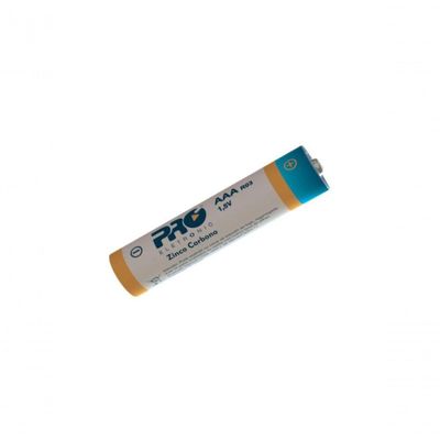 Tubo 60 Pilhas Proeletronic Pqpc-aaa4 Zinco - 15 Packs Com 4 Unidades
