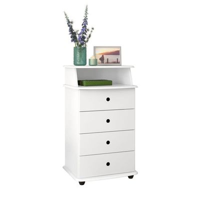 Mesa De Cabeceira Lux Ll Branco