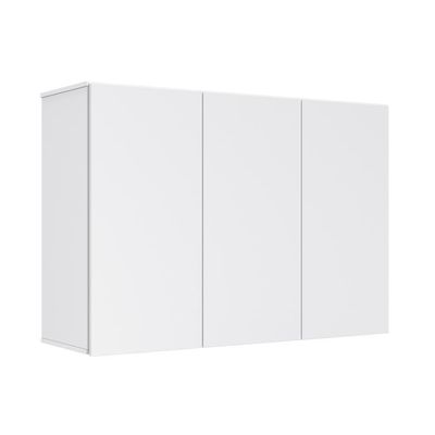 Armário Aéreo Aliex 03 Portas Branco