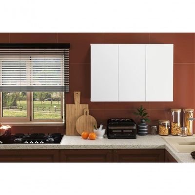 Armário Aéreo Aliex 03 Portas Branco