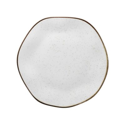 Conjunto 4 Pratos Rasos 22,5 Cm Ryo Maresia Porcelana Oxford