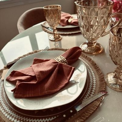 Conjunto 4 Pratos Rasos 22,5 Cm Ryo Maresia Porcelana Oxford