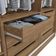 Guarda-roupa Casal 100% Mdf Kappesberg 3 Portas De Correr 8 Gavetas Nogueira