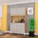 Cozinha Ambiente Kit Cassia 8 Portas Damasco Off White - Poquema