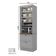 Torre Quente 1 Forno Americana Cinza Com Tampo Nature – Henn