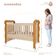 Berço Americano Mirelle Off White Bétula Com Colchão Gazin– Carolina Baby