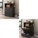 Balcão Multiuso/comedouro Para Cães E Gatos Multimóveis Mp6026 Preto