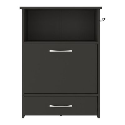 Balcão Multiuso/comedouro Para Cães E Gatos Multimóveis Mp6026 Preto