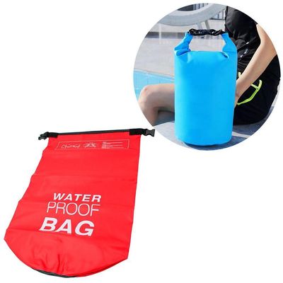 Bolsa Mochila Impermeavel Saco Estanque 20 Litros Camping Bag Vermelho