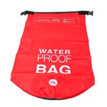 Bolsa Mochila Impermeavel Saco Estanque 20 Litros Camping Bag Vermelho