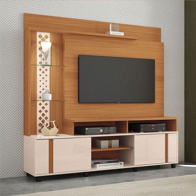 Home Theater Vitron Cinamomo Off White – Hb Móveis
