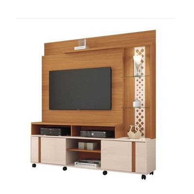Home Theater Vitron Cinamomo Off White – Hb Móveis