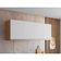 Armário Aéreo Para Cozinha Andréia 4 Portas 160cm Amêndoa Branco - Ajl