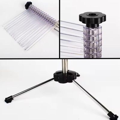 Varal Secador Massas Python Pasta Macarrao 14 Hastes Profissional Escorredor Dobravel Inox Chef Rotativo