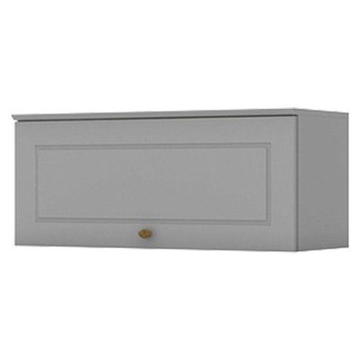 Armário Aéreo 1 Porta Basculante 80 Cm Nova York Cinza – Henn