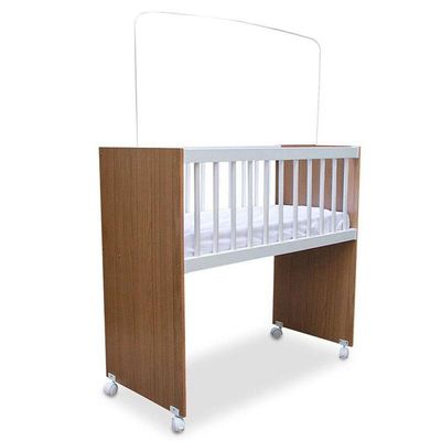 Mini Berço Moisés Ambiente Alegria Branco Amadeirado Com Colchão ? Veronez
