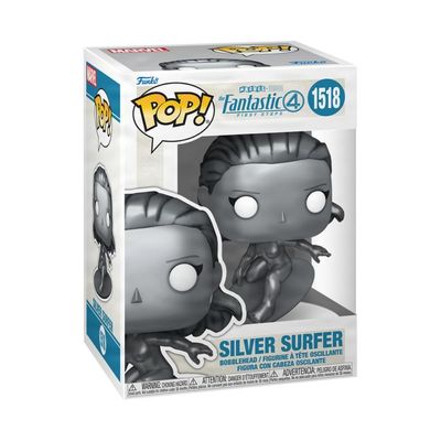 Boneco Funko Pop! Quarteto Fantástico Surfista Prateada