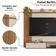 Painel Suspenso Para Tv 65 Polegadas 5450 Plla Nature Off White