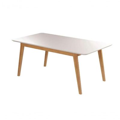 Mesa De Jantar Elegance Jcm Movelaria Cinamomo/off 1,20 M