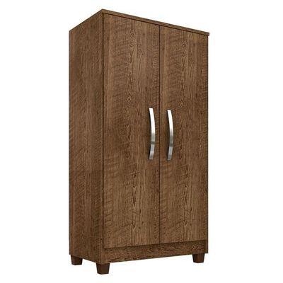 Guarda Roupa Solteiro Modena 4 Portas Com Armário Multiuso Recife Malbec – Incorplac