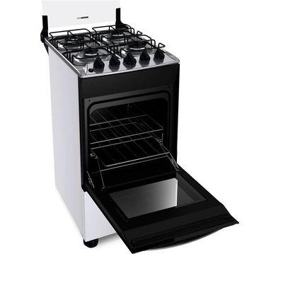 Fogão Brastemp 4 Bocas Com Dupla Chama e Grades Individuais Branco BFO4EBB - Bivolt