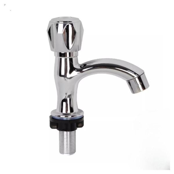 Torneira De Mesa Para Lavatório Pia Banheiro Pvc Cromado 1/2