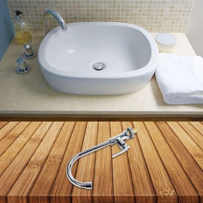 Torneira De Pia De Cozinha De Mesa, Banheiro Pvc Cromado 1/4