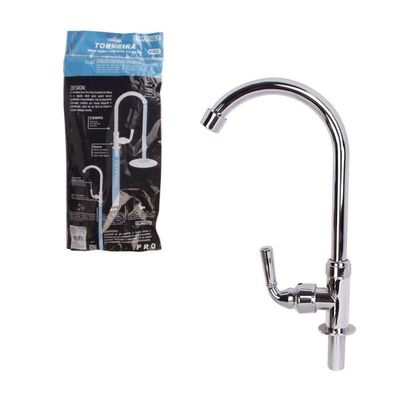 Torneira De Pia De Cozinha De Mesa, Banheiro Pvc Cromado 1/4