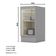 Balcão 1 Porta 40 Cm Americana Cinza – Henn