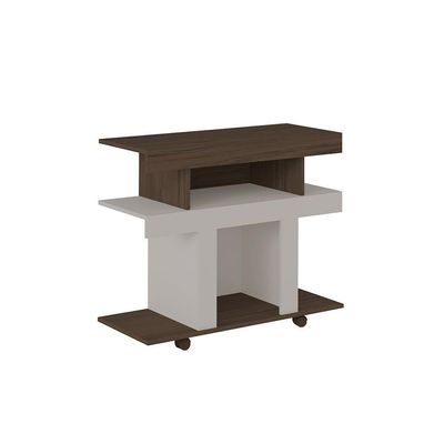 Rack 2 Gavetas Para Tvs 65 Polegadas Córdoba Carvalho Terracota