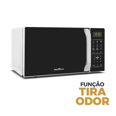 Micro-­ondas 20 Litros Britânia Pintura Limpa Fácil BMO23 1100W 220V