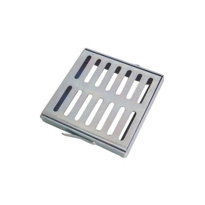 Ralo Grelha e Castilho de Aço Galvanizado Chapa 2mm 20x20cm