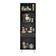 Paneleiro 2 Portas 62cm Veneza Multimóveis V3739 Preto/branco Preto/branco