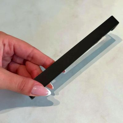 Puxador Alça de Móvel Preto Fosco 16cm Piauí Torralba Minimalista 3267
