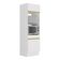 Paneleiro 2 Portas 63cm Com Rodapé Para Forno E Microondas Veneza Multimóveis V2116 Branco/dourado