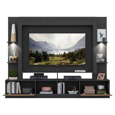 "Estante Tv 65"" Com Leds Berlim Multimóveis V3392"