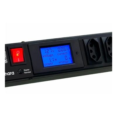 Filtro De Linha Ts Shara Protetor Smart 8t10a Disp - 578 Preto Bivolt