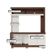 Estante Home Theater Valença Nogueira Real Off White – Colibri