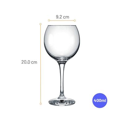 Jogo de Taças para Vinho Nadir Celebra 400ml 6 Peças