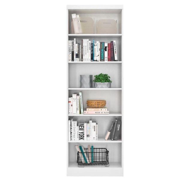 Estante Para Livros Linus 1404 Branco - Qmovi