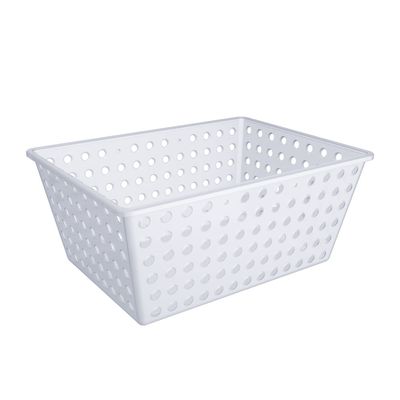 Cesta Organizadora Coza One Max em Plástico Cristal 16x29x38cm