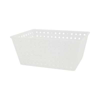 Cesta Organizadora Coza One Max em Plástico Cristal 16x29x38cm