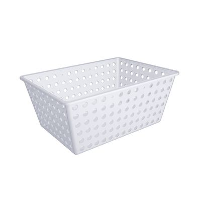 Cesta Organizadora Coza One Max em Plástico Cristal 16x29x38cm