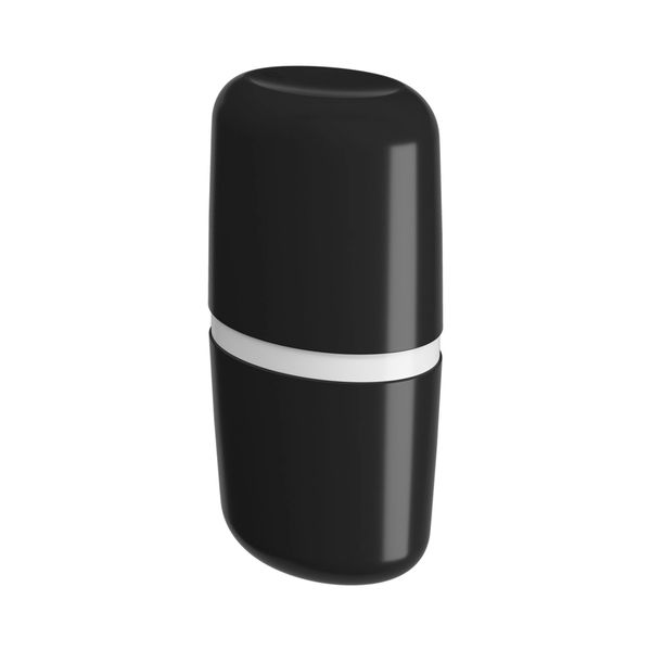 Porta Escova de Dente Coza com Tampa Full Preto