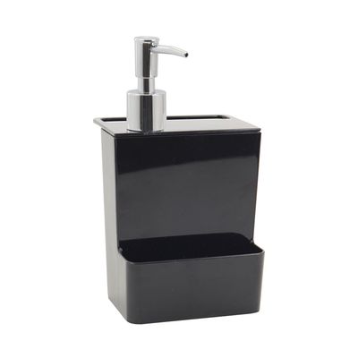 Dispenser de Detergente Coza Multi Glass em Plástico Vermelho 600ml
