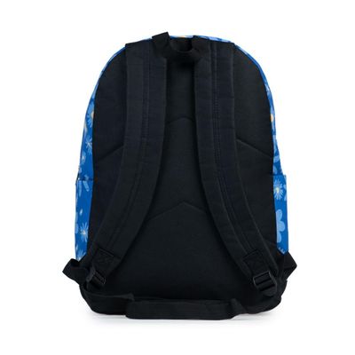 Mochila Escolar Feminina Margaridas Azul U / Azul