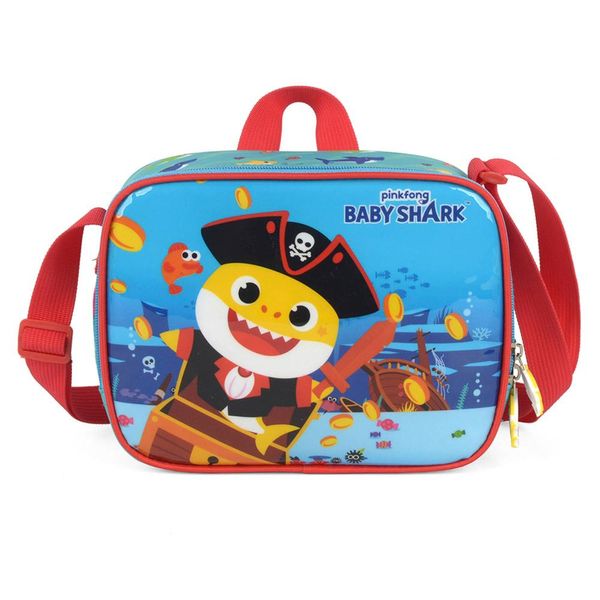 Lancheira Baby Shark 22K LX Vermelha U / Vermelho